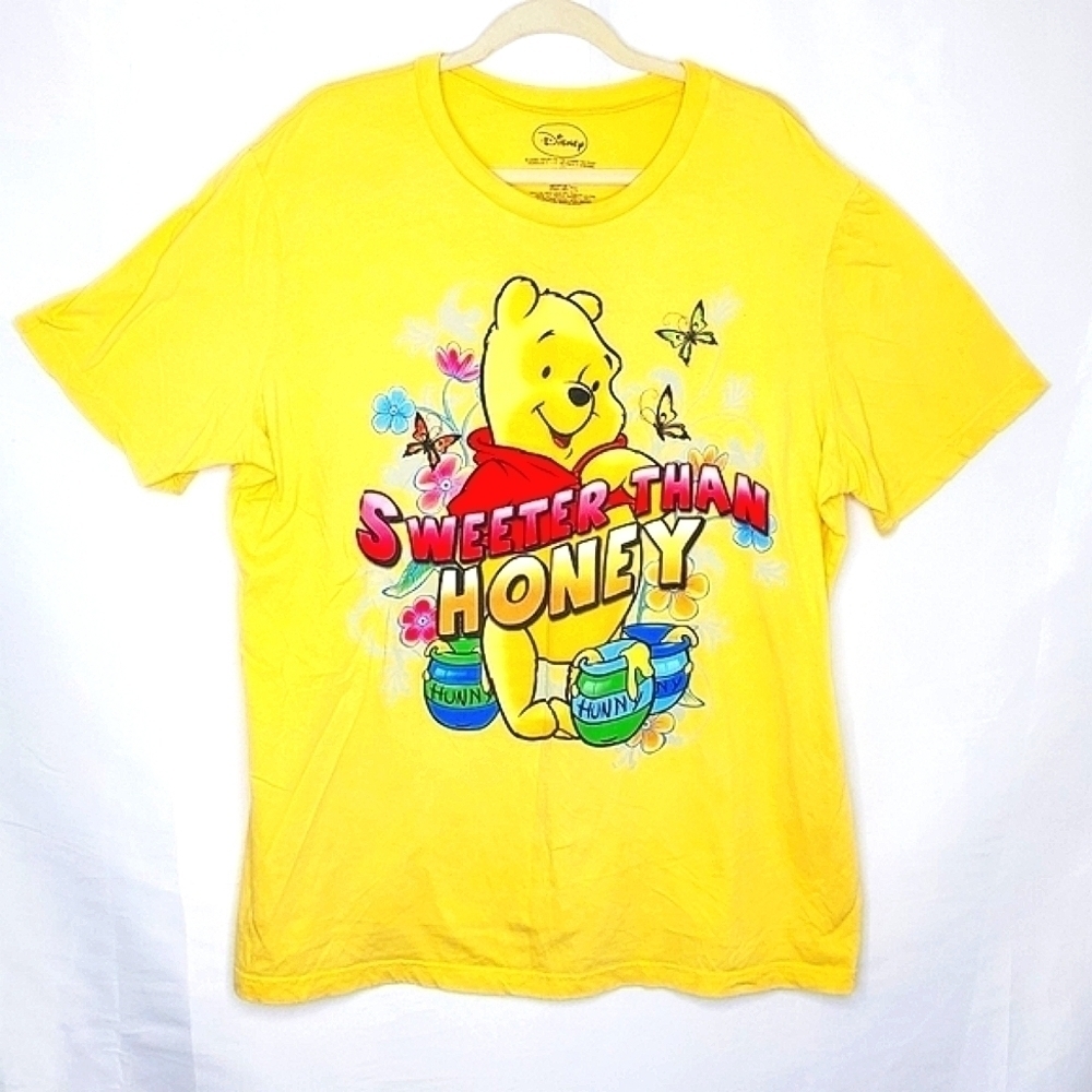 Disney‎ Winnie-the-Pooh Sweeter Than Honey Tee Shirt Size 2X Rare Collector